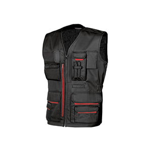 Gilet da lavoro FUN linea HAPPY U-Power  U-HY018 - BLACK CARBON