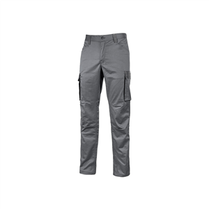 Pantalone da lavoro cargo CRAZY linea HAPPY U-Power U-HY141 - GREY IRON