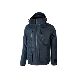 Parka impermeabile con corpetto termico FOREX linea IMPACT U-Power  U-IM177 - DEEP BLUE