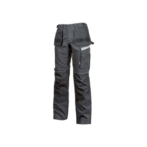 Pantaloni da lavoro con inserti reflex GORDON linea PERFORMANCE U-Power U-PE126 - ASPHALT GREY