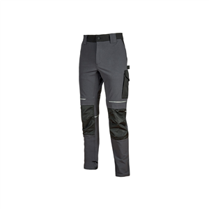 Pantaloni da lavoro uomo ATOM linea PERFORMANCE U-Power  U-PE145 - ASPHALT GREY