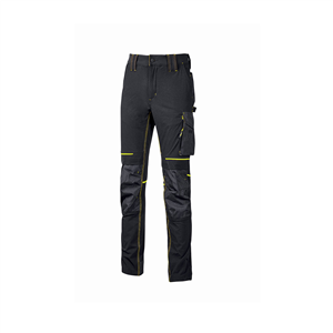 Pantaloni slim fit donna per il lavoro ATOM LADY linea PERFORMANCE U-Power U-PE257L - BLACK CARBON