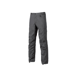 Pantalone con porta ginocchiera per il lavoro ALFA linea SMART U-Power U-ST068 - GREY METEORITE