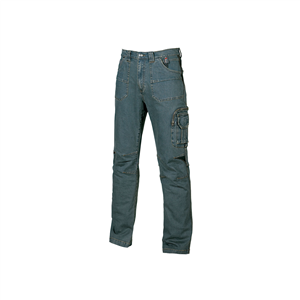 Pantalone da lavoro in jeans stretch TRAFFIC linea SMART U-Power U-ST071 - RUST JEANS
