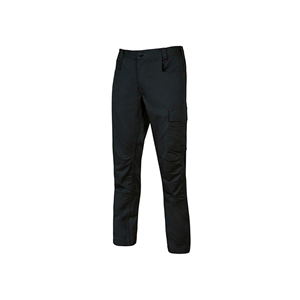 Pantalone da lavoro Slim-Fit BRAVO TOP linea SMART U-Power U-ST202 - BLACK CARBON