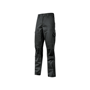Pantalone da lavoro elasticizzati GUAPO linea SMART U-Power U-ST211 - BLACK CARBON