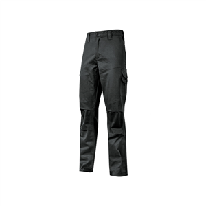 Pantalone da lavoro elasticizzati GUAPO linea SMART U-Power  U-ST211 - BLACK CARBON