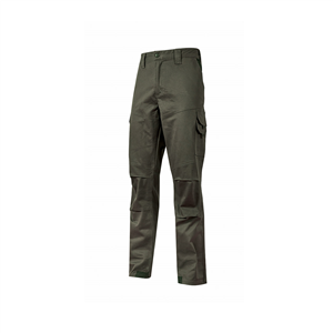 Pantalone da lavoro elasticizzati GUAPO linea SMART U-Power U-ST211 - DARK GREEN