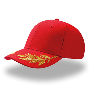Cappellino personalizzabile in cotone Atlantis WINNER WINN - Rosso