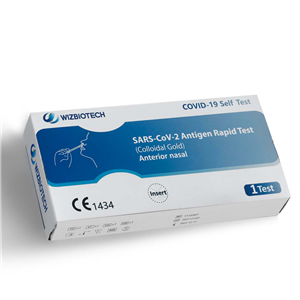 Tampone antigenico rapido WIZBIOTECH COVID-19 ANTIGEN SELF TESTING KIT WIZBIOTECH-SELF-TEST - Bianco
