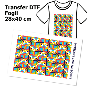 Transfer DTF in fogli da 28x40 cm ZG22720 - Transfer DTF