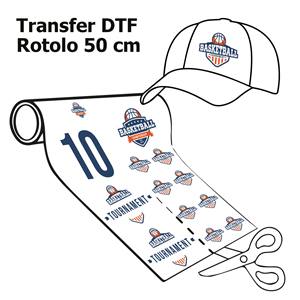Transfer DTF in rotolo 50 cm ZG22721 - 