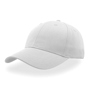 Cappellino da baseball personalizzabile in policotone Atlantis ZOOM ZOOM - Bianco