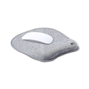 Tappetino mouse personalizzabile in rpet con poggia polso FREILA MKT1871