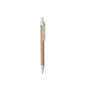 Penna personalizzabile in cartone riciclato e paglia di grano SALCEN MKT6496