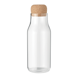 Bottiglia in vetro con tappo legno OSNA MO6284