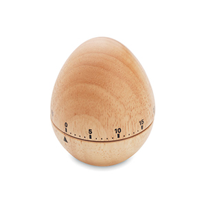 Timer a forma di uovo in legno MUNA MO6963