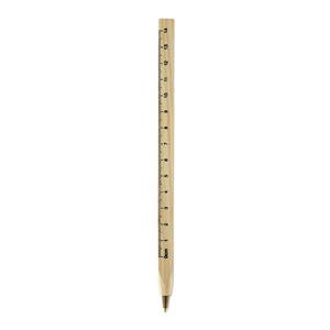 Penna in legno con centimetro WOODAVE MO8200