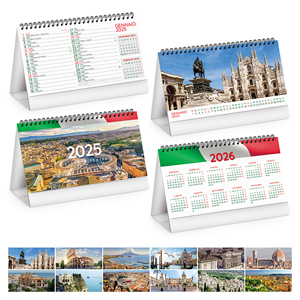 Calendario mensile da tavolo CITTA' D'ITALIA PPA401