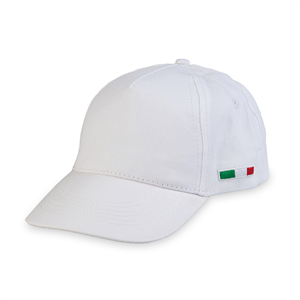 Cappellino personalizzato in cotone 5 pannelli GOLF ITALY PPM102