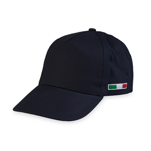 Cappellino personalizzato in cotone 5 pannelli GOLF ITALY PPM102
