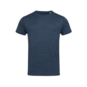T-shirt sport in poliestere effetto melange STEDMAN INTENSE TECH ST8020