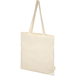 Shopper personalizzata in cotone biologico 140gr natural color | cm 38x42 ORISSA