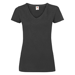 LADIES VALUEWEIGHT V-NECK T