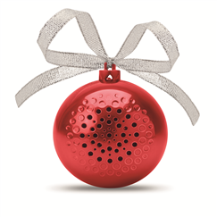 Speaker personalizzabile, a forma di Palla di Natale, JINGLE BALL