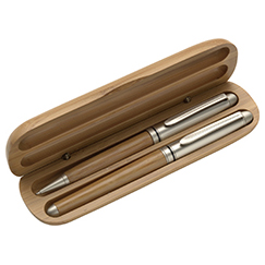 Roller e penna sfera in bamboo ADDIE