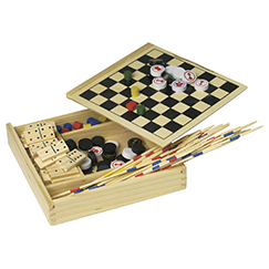 Regalo con Gioco 5 in 1 in legno CHERIE