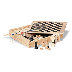 Set giochi 4in1 in legno  TRIKES