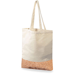 Shopper personalizzata in cotone 220gr e sughero | cm 38x42  KANTO