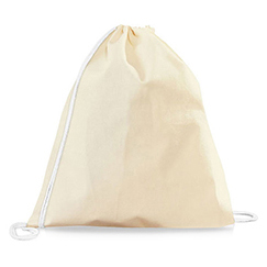 String bag personalizzata colore natural ISI-COTTON