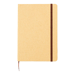 Quaderno ecologico A5 con copertina in cartone riciclato con elastico KLAMAX
