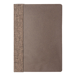 Quaderno ecologico personalizzato A5 con copertina in buccia di caffe LANDO