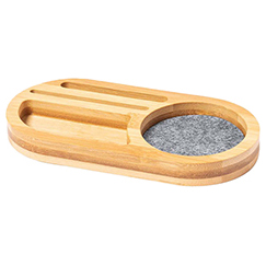 Supporto per smartpone con portaoggetti BRAJIL