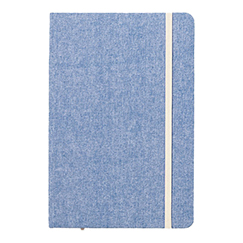 Quaderno personalizzato A5 con copertina in cotone riciclato CHANCY