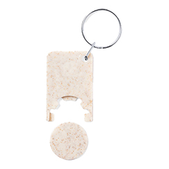 Portachiavi con gettone personalizzato PROOK