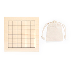 Gioco sudoku con 36 pezzi. Custodia in cotone SUDOKIDS