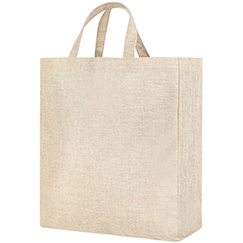 Shopper in tessuto trattato per sublimazione, 35x40x15 cm, MYRENA