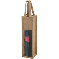 Shopper portabottiglia in juta  HOLDEN