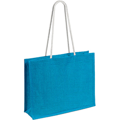 Borsa spiaggia in cotone e juta HINTOL