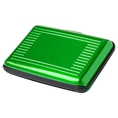 Porta carte di credito RFID in alluminio RAINOL