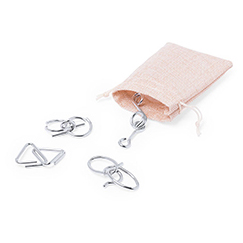 Set 4 giochi abilità in metallo FACON
