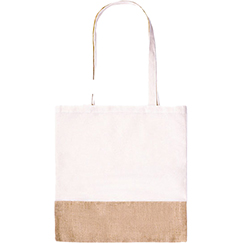 Shopper personalizzata in cotone-juta 120gr | cm 37x41 LERKAL