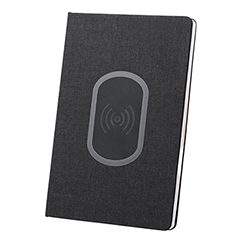 Quaderno con caricabatterie wireless KEVANT