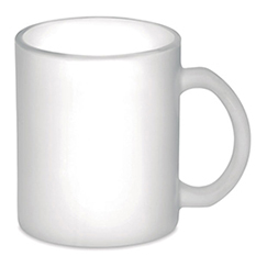 Tazza in vetro sublimatica da 300ml SUBLIMATT