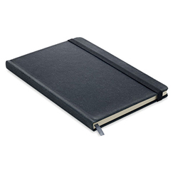 Quaderno ecologico personalizzato A5 con copertina in poliuretano riciclato BAOBAB