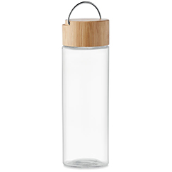 Borraccia in vetro con tappo in legno 500 ml AMELAND